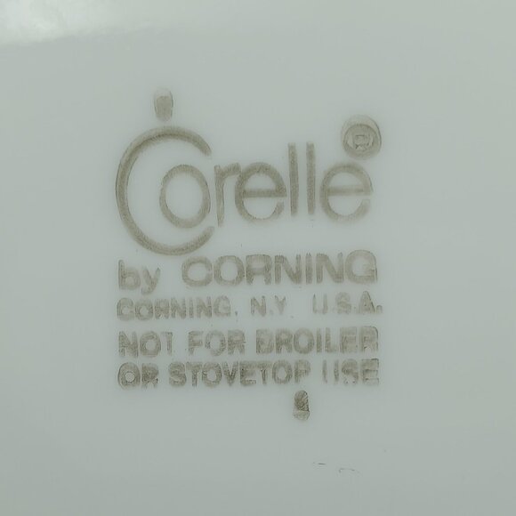 Corelle Blue Heather Large Serving Bowl Corning Blue Band Vegetable Serving Bowl - Picture 5 of 6